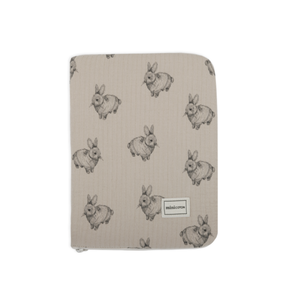 Portadocumentos Zippy Rabbit Beige
